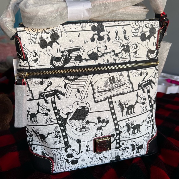 Dooney & Bourke Steam Boat Mickey Mouse Crossbody - Picture 2 of 4